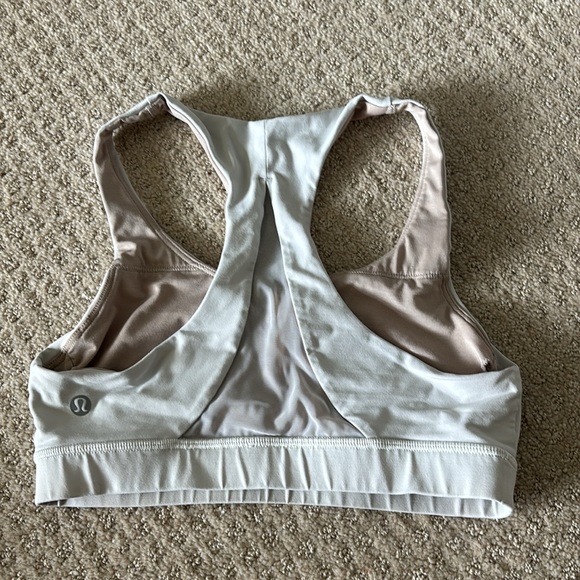 Lululemon White mesh sports bra - Picture 2 of 4